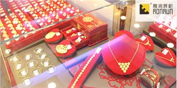 融润展柜与印度珠宝集团合作，中国的珠宝展柜走向世界