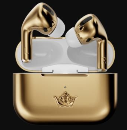 知名珠宝商Caviar推出18K黄金定制版Air Pods Pro售价47万元